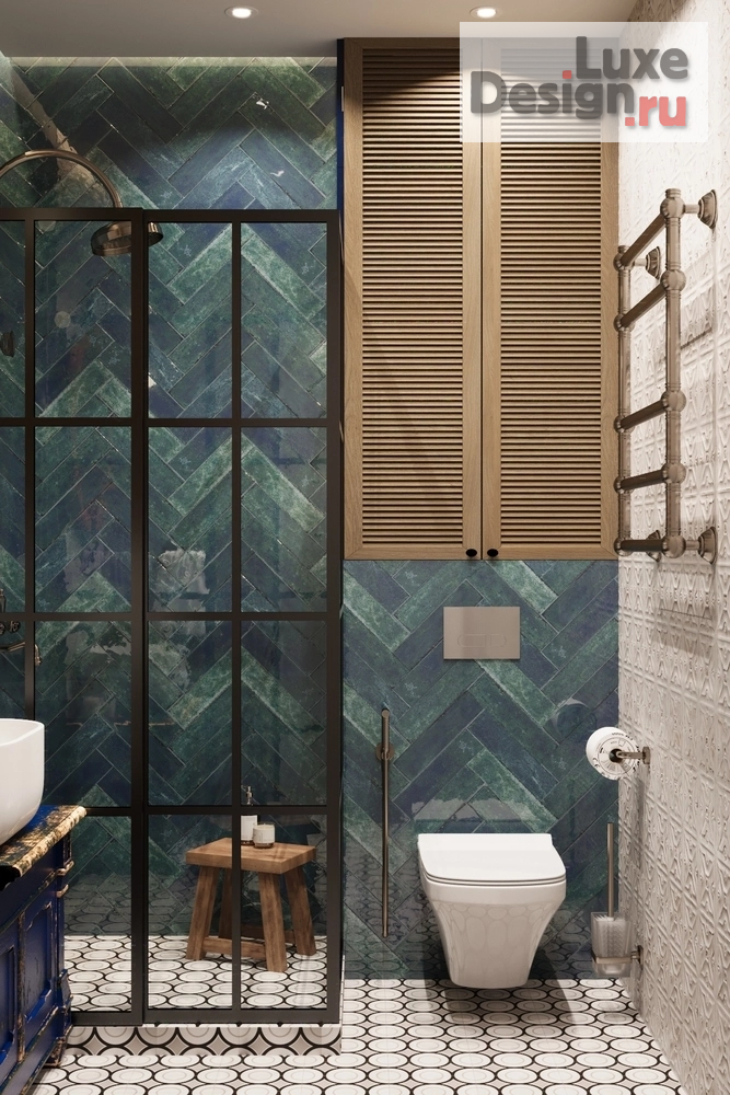 Дизайн интерьера трехкомнатной квартиры "Яркий LOFT" (фото 28)