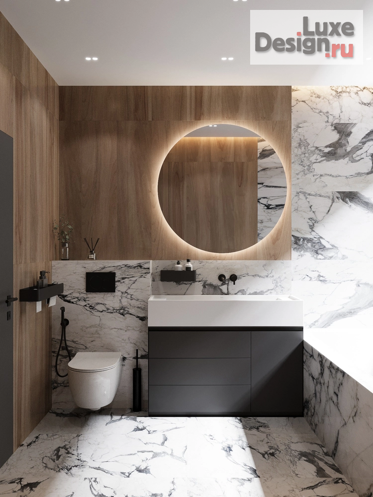 Дизайн интерьера коттеджа "Проект большого коттеджа в Подмосковье." (фото 35)