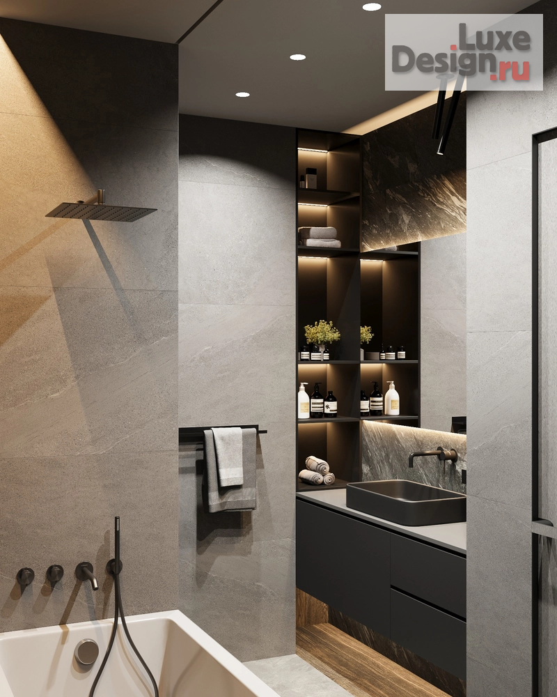 Дизайн интерьера двухкомнатной квартиры "Квартира в Москве 70 м2" (фото 15)