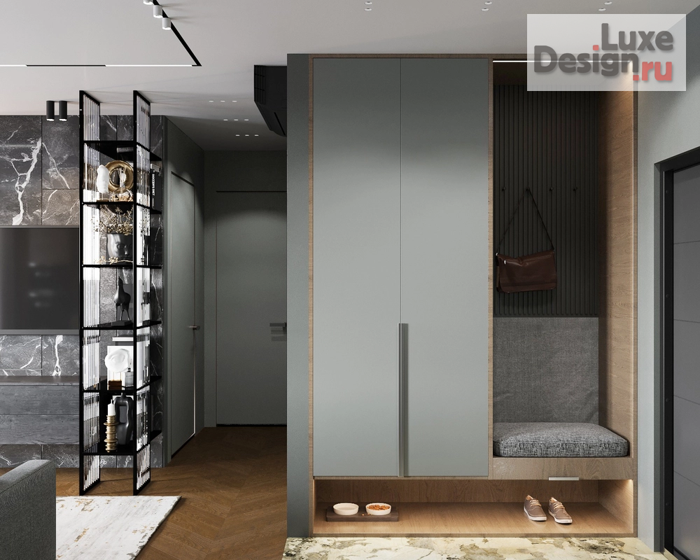 Дизайн интерьера двухкомнатной квартиры "Квартира в Москве 70 м2" (фото 4)