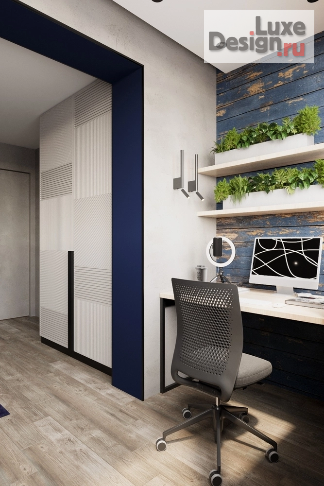 Дизайн интерьера трехкомнатной квартиры "Яркий LOFT" (фото 26)