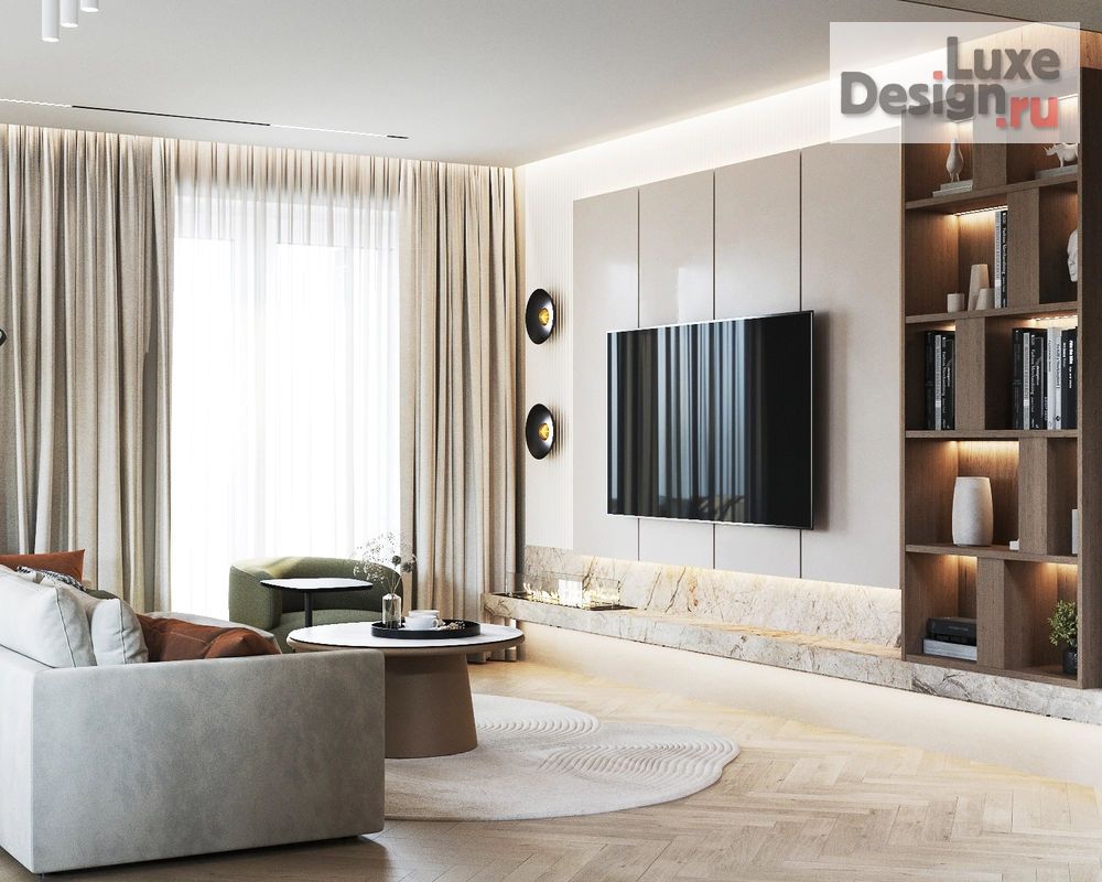 Дизайн интерьера коттеджа "Шикарный коттедж в Отрадном" (фото 11)