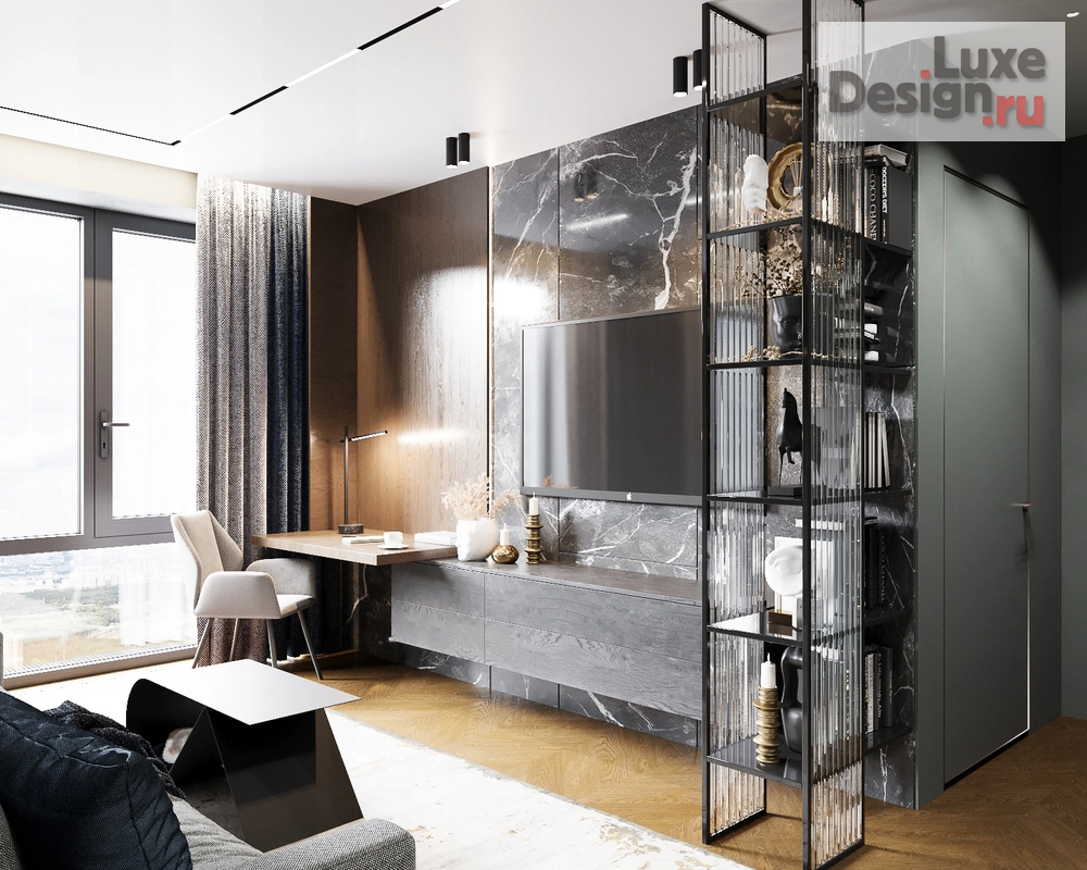 Дизайн интерьера двухкомнатной квартиры "Квартира в Москве 70 м2" (фото 2)