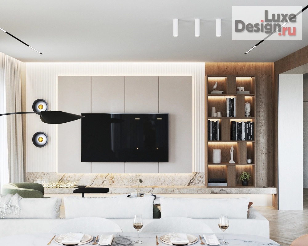 Дизайн интерьера коттеджа "Шикарный коттедж в Отрадном" (фото 14)