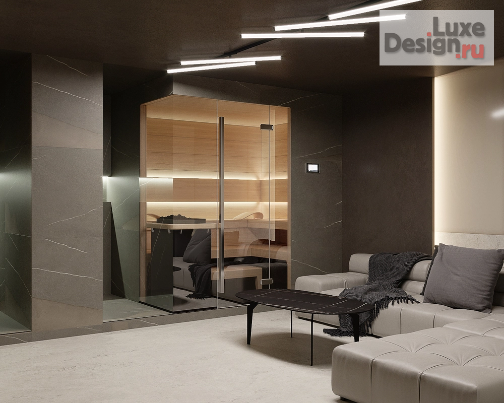 Дизайн интерьера коттеджа "Шикарный коттедж в Отрадном" (фото 15)