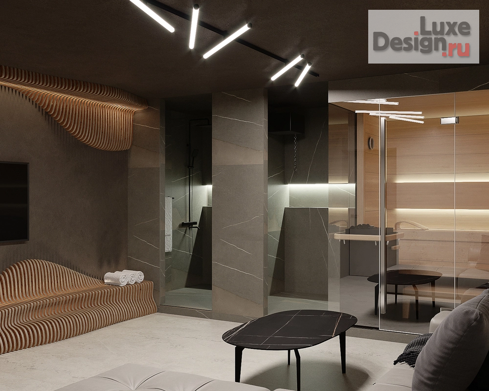 Дизайн интерьера коттеджа "Шикарный коттедж в Отрадном" (фото 21)