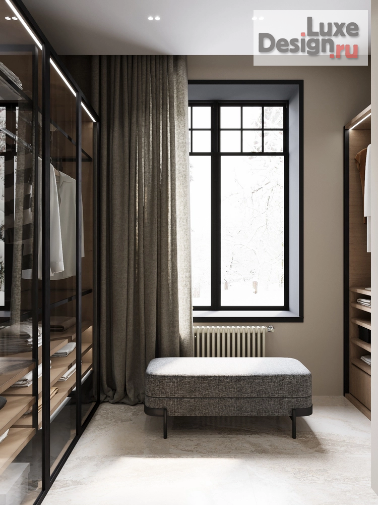 Дизайн интерьера коттеджа "Проект большого коттеджа в Подмосковье." (фото 59)