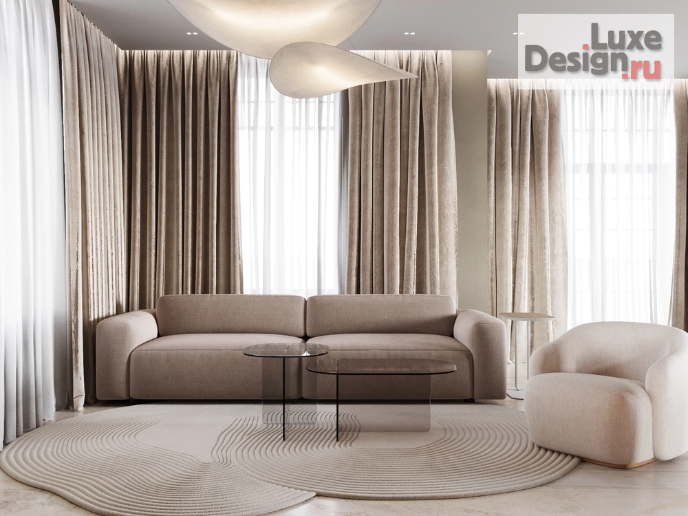 Дизайн интерьера коттеджа "Проект большого коттеджа в Подмосковье." (фото 4)