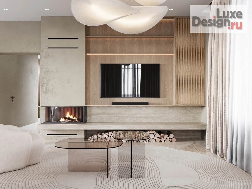 Дизайн интерьера коттеджа "Проект большого коттеджа в Подмосковье." (фото 6)