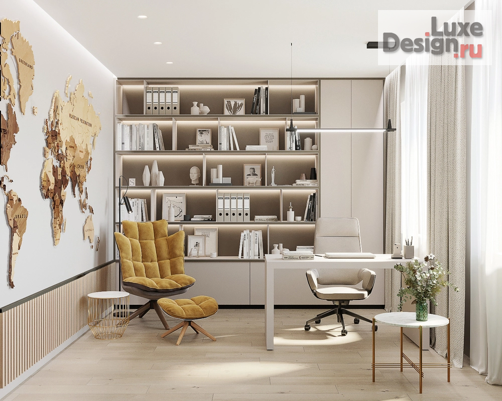 Дизайн интерьера коттеджа "Шикарный коттедж в Отрадном" (фото 35)