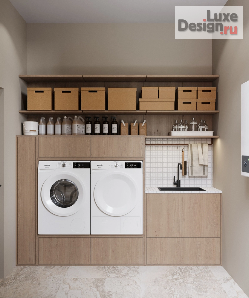 Дизайн интерьера коттеджа "Проект большого коттеджа в Подмосковье." (фото 65)