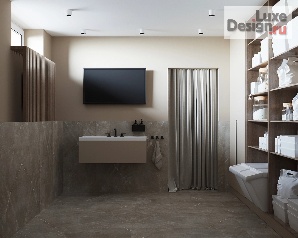 Дизайн интерьера коттеджа "Шикарный коттедж в Отрадном" (фото 37)