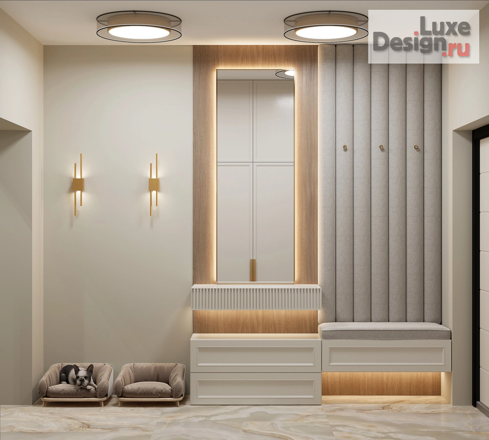 Дизайн интерьера двухкомнатной квартиры "Преображение сталинки 2.0" (фото 6)