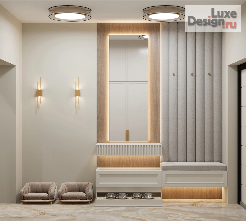 Дизайн интерьера двухкомнатной квартиры "Преображение сталинки 2.0" (фото 27)