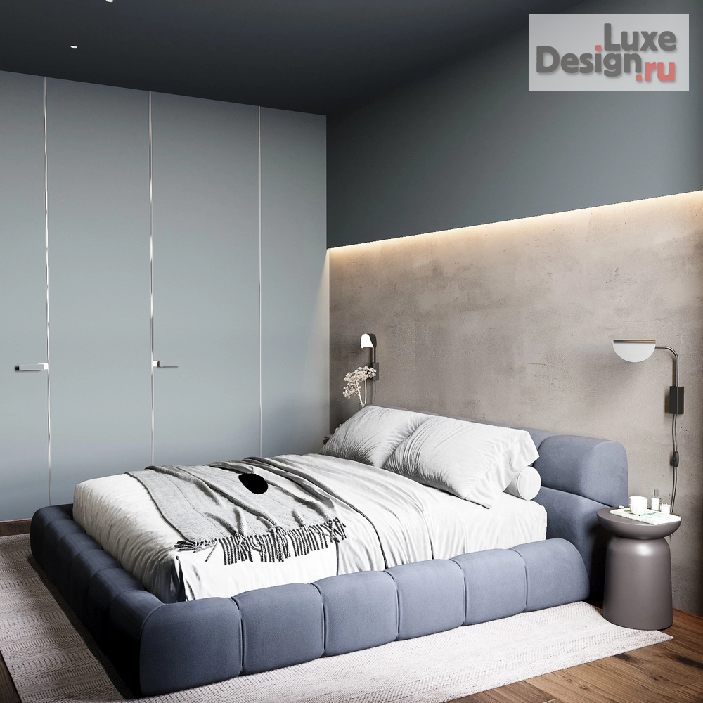 Дизайн интерьера двухкомнатной квартиры "Брутальная квартира в ЖК "Крылья"" (фото 24)