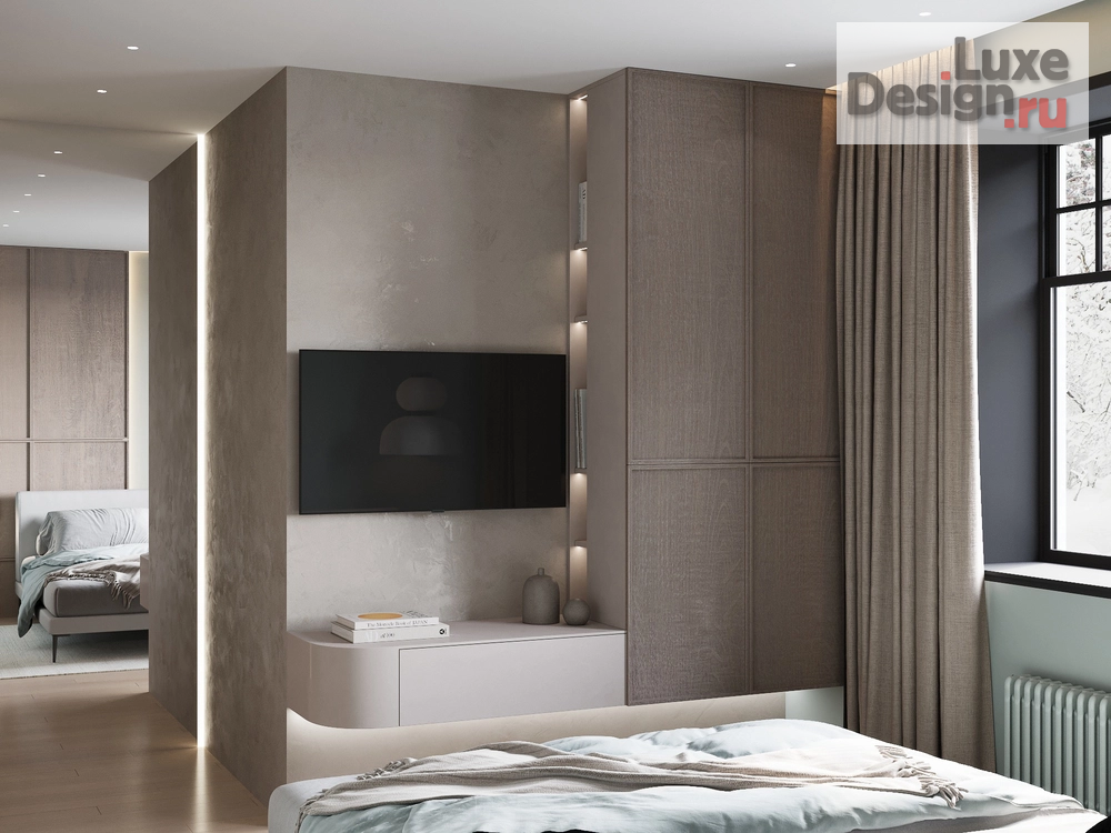 Дизайн интерьера коттеджа "Проект большого коттеджа в Подмосковье." (фото 46)