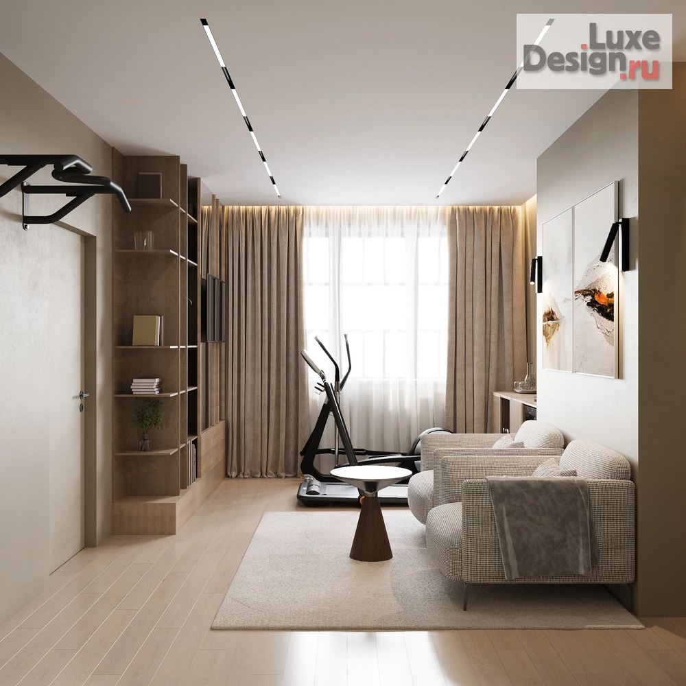 Дизайн интерьера коттеджа "Проект большого коттеджа в Подмосковье." (фото 57)