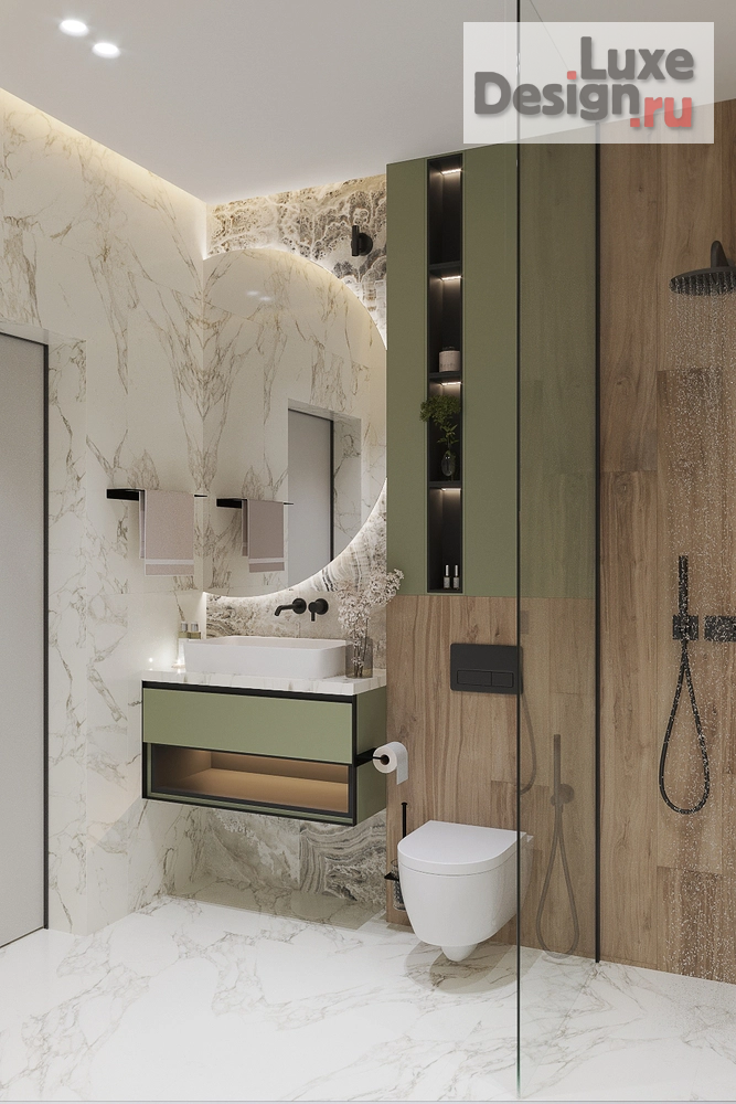 Дизайн интерьера коттеджа "Шикарный коттедж в Отрадном" (фото 57)