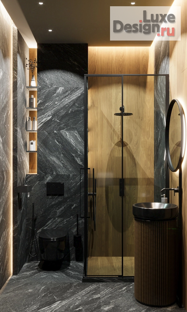 Дизайн интерьера коттеджа "Проект большого коттеджа в Подмосковье." (фото 49)