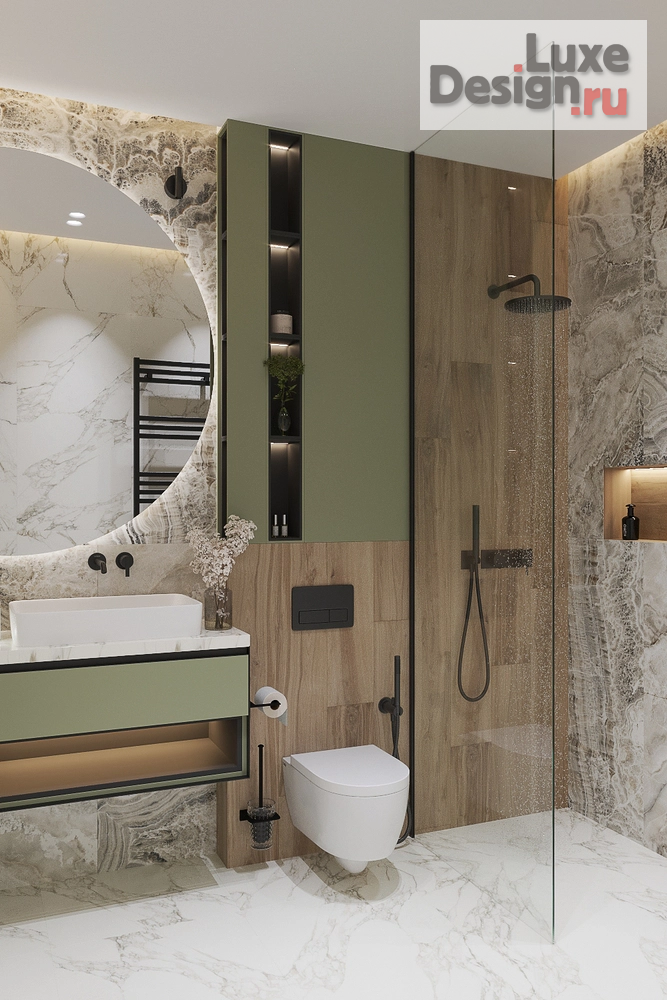 Дизайн интерьера коттеджа "Шикарный коттедж в Отрадном" (фото 59)