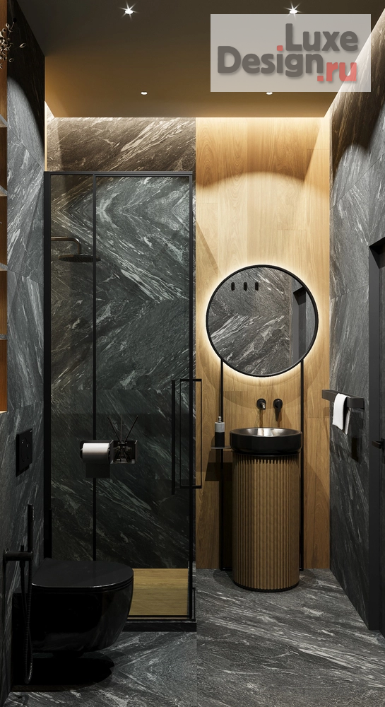 Дизайн интерьера коттеджа "Проект большого коттеджа в Подмосковье." (фото 52)