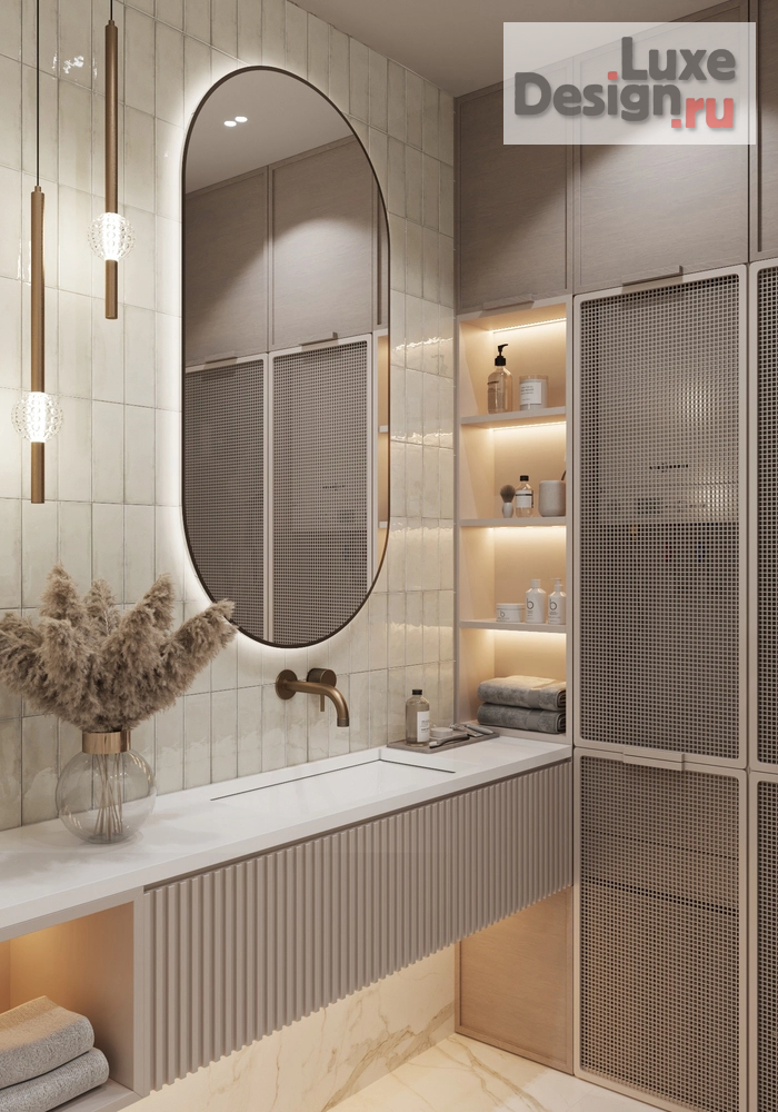 Дизайн интерьера двухкомнатной квартиры "Преображение сталинки 2.0" (фото 19)