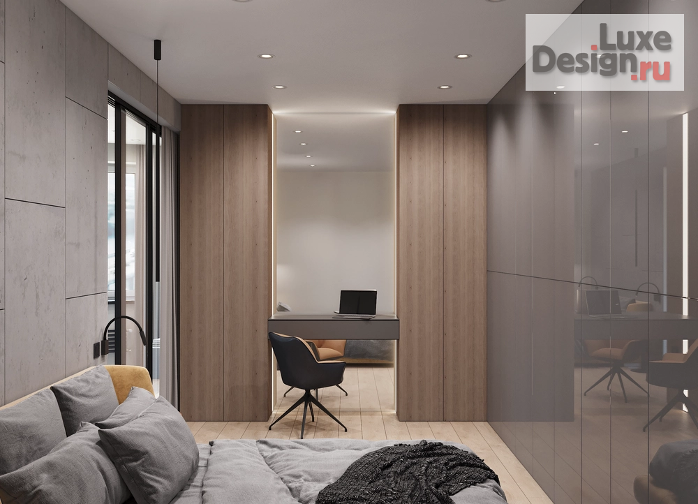 Дизайн интерьера трехкомнатной квартиры "Минимализм _Жукова" (фото 6)