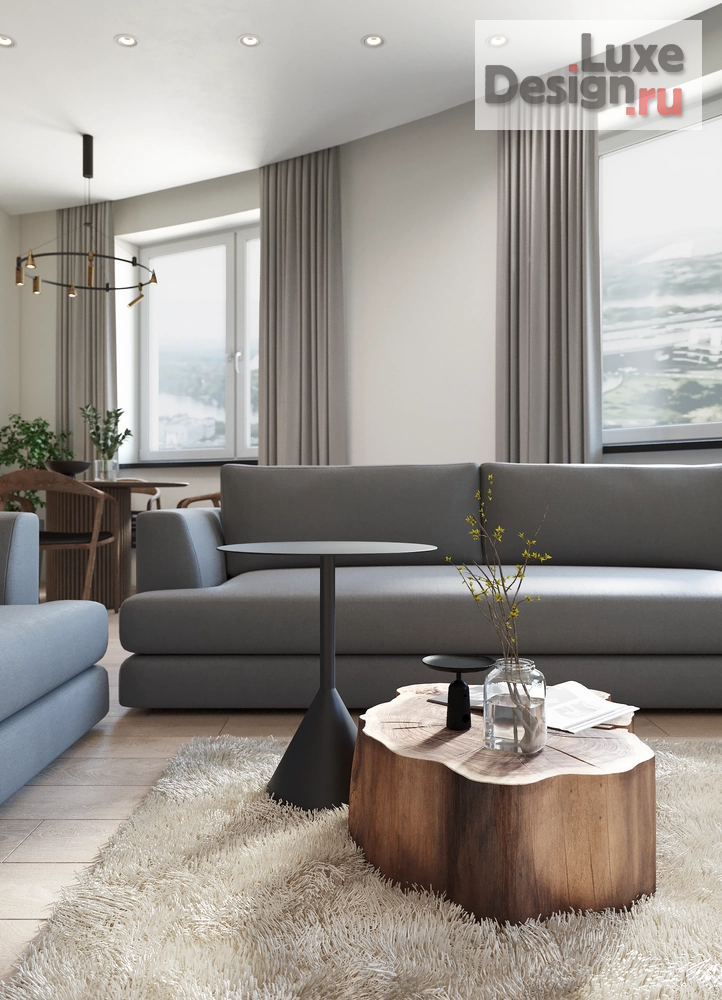 Дизайн интерьера трехкомнатной квартиры "Минимализм _Жукова" (фото 17)