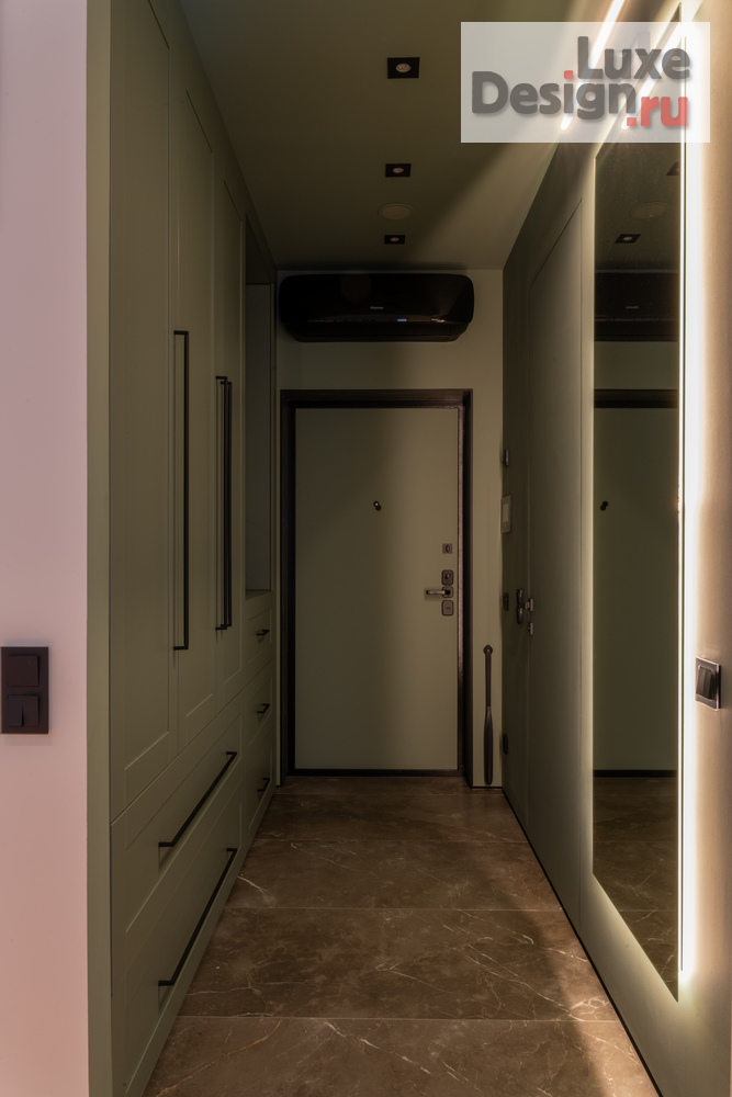 Дизайн интерьера однокомнатной квартиры "Однокомнатная квартира ЖК ЗилАрт" (фото 4)