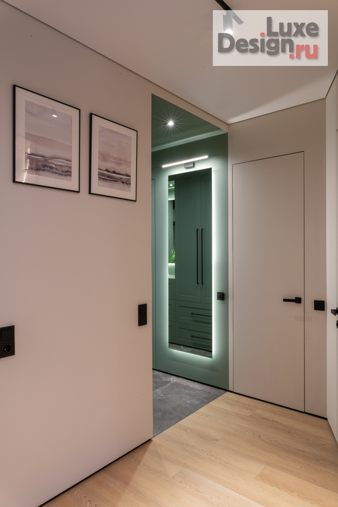 Дизайн интерьера однокомнатной квартиры "Однокомнатная квартира ЖК ЗилАрт" (фото 6)