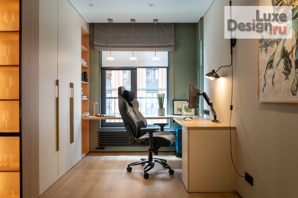 Дизайн интерьера однокомнатной квартиры "Однокомнатная квартира ЖК ЗилАрт" (фото 9)