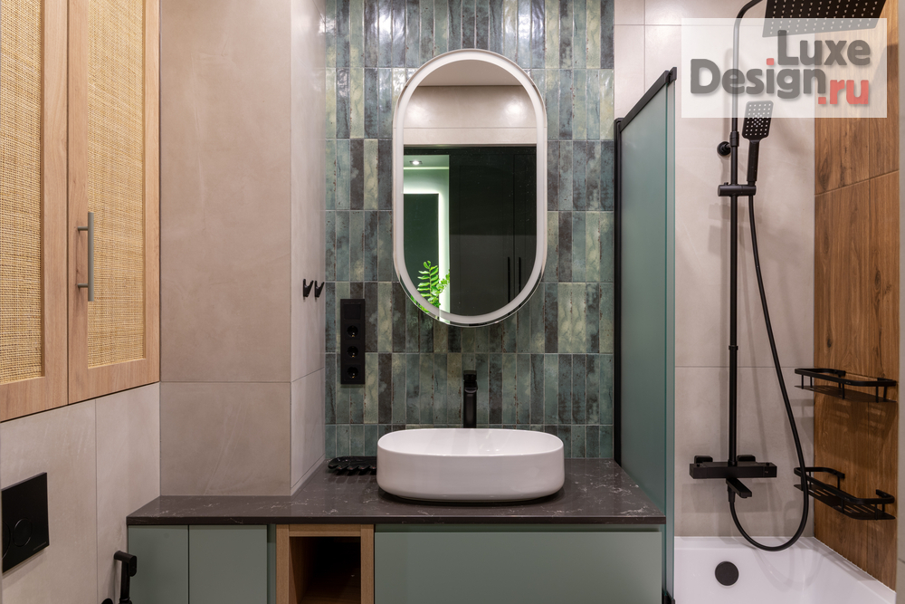 Дизайн интерьера однокомнатной квартиры "Однокомнатная квартира ЖК ЗилАрт" (фото 13)