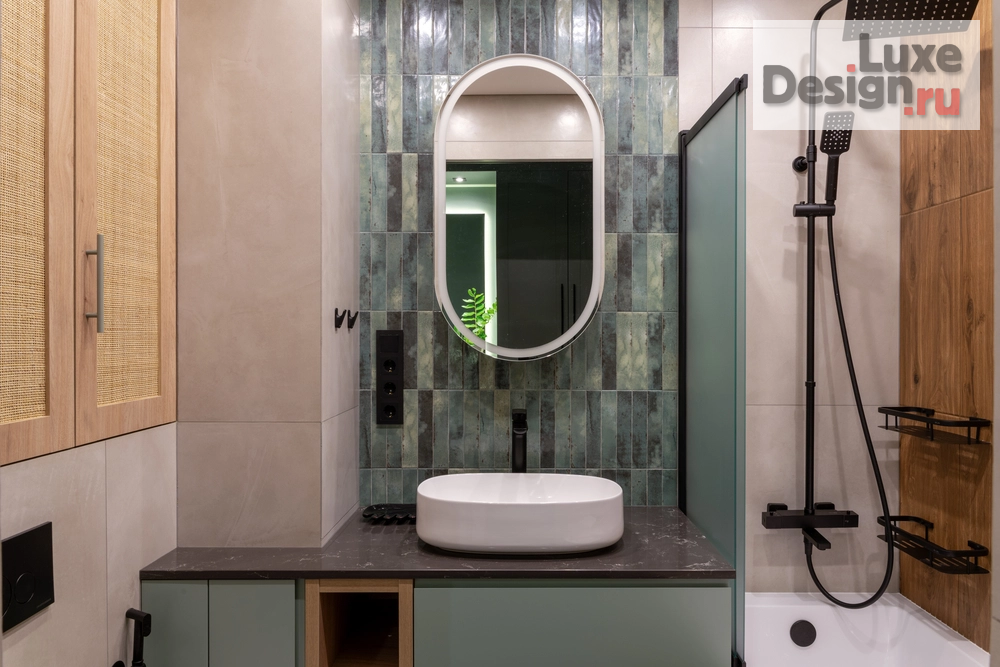Дизайн интерьера однокомнатной квартиры "Однокомнатная квартира ЖК ЗилАрт" (фото 13)
