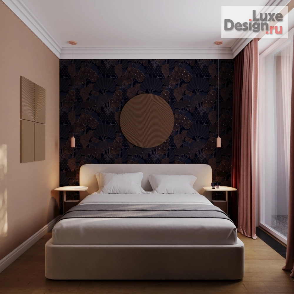 Дизайн интерьера однокомнатной квартиры "Blue mood" (фото 14)