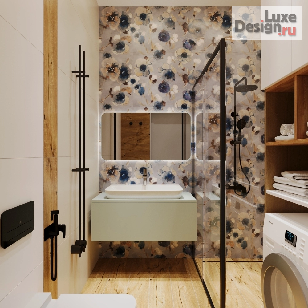 Дизайн интерьера однокомнатной квартиры "Blue mood" (фото 20)