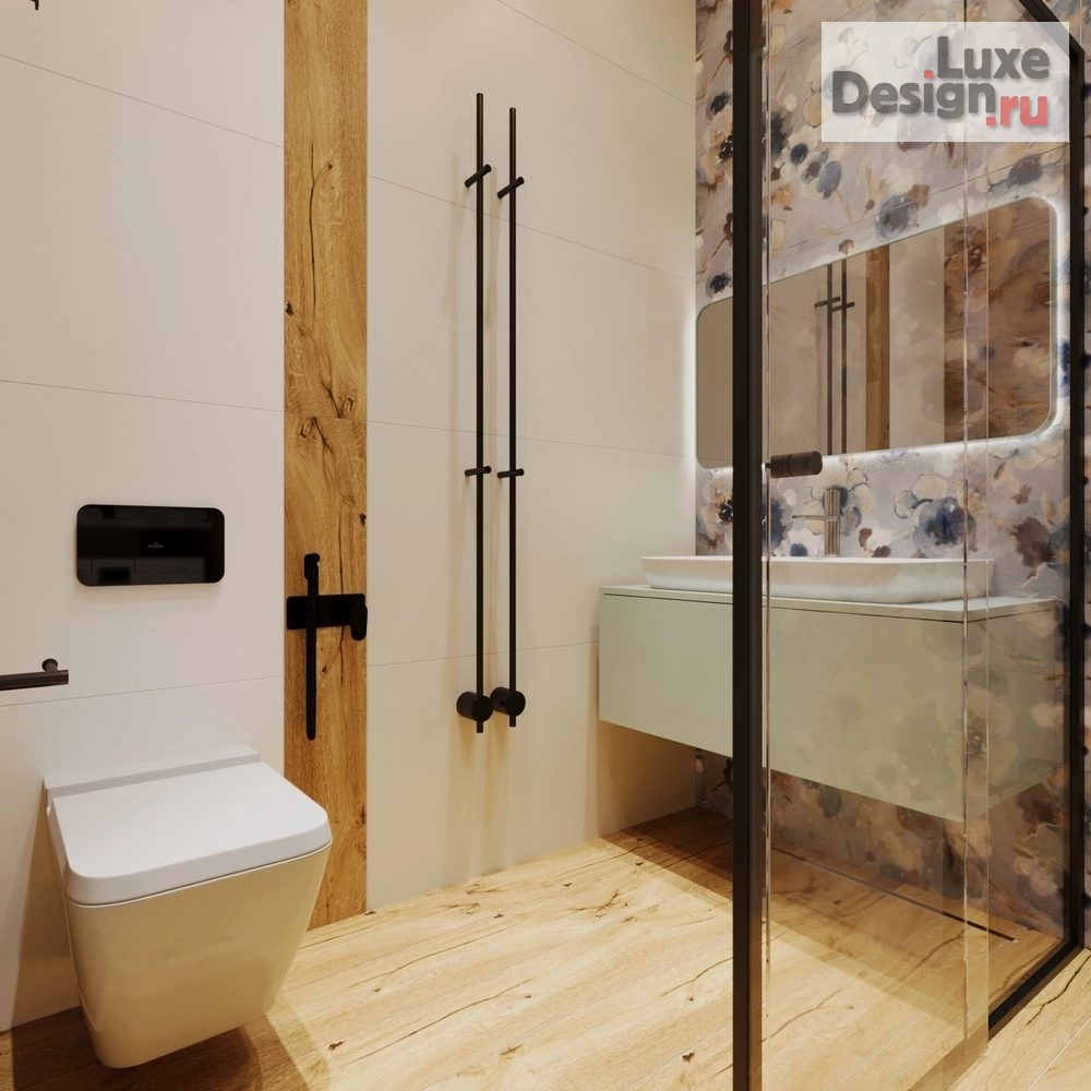 Дизайн интерьера однокомнатной квартиры "Blue mood" (фото 23)