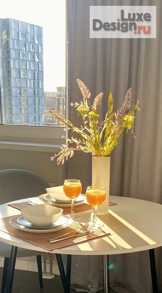 Дизайн интерьера однокомнатной квартиры "Хоумстейджинг квартиры в посуточную аренду" (фото 1)