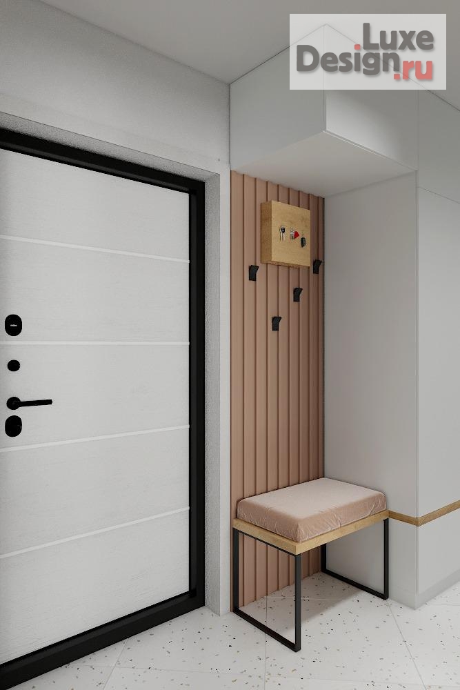 Дизайн интерьера двухкомнатной квартиры "Двушка в доме серии П-44" (фото 20)