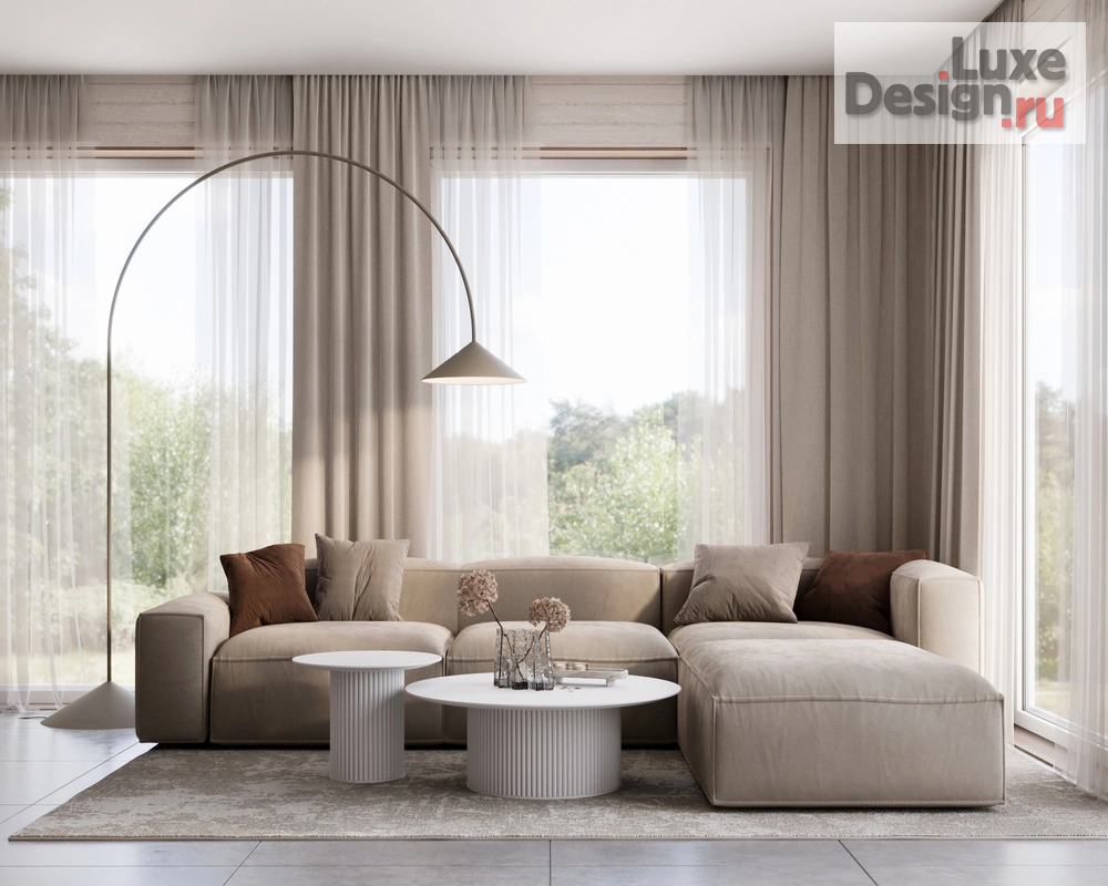 Дизайн интерьера загородного дома "Частный дачный дом в коттеджном поселке Green  forest club Московская область " (фото 1)