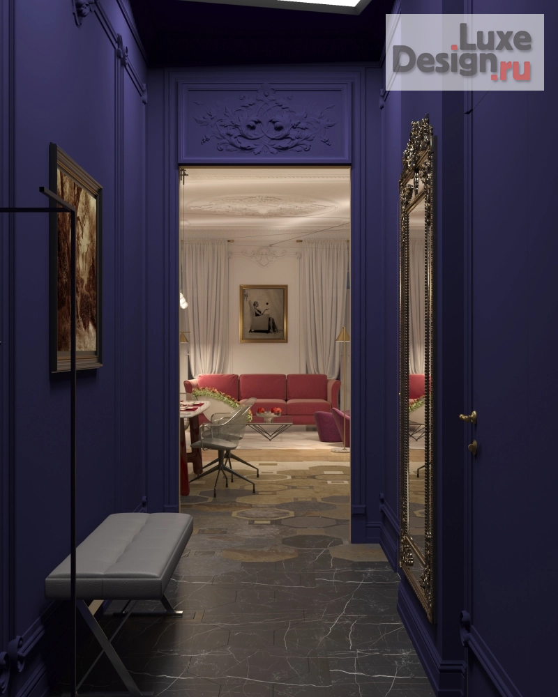 Дизайн интерьера квартиры "Баркли" (фото 5) от дизайнера Юлия Лемон, Интеллигентные Интерьеры Дизайн интерьера квартиры "Баркли" (фото 5)