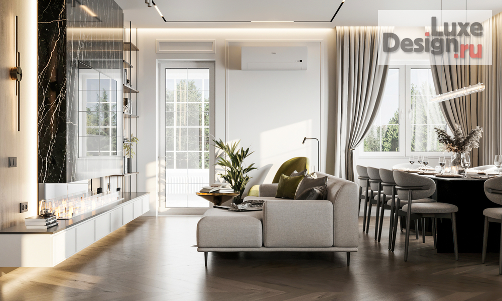 Дизайн интерьера частного дома "Дом 220 м2 в г. Коломна" (фото 2)