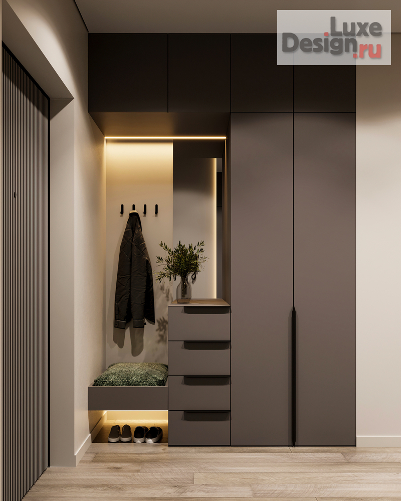 Дизайн интерьера трехкомнатной квартиры "Квартира 85 м2 в ЖК Аквилон Митино" (фото 12)