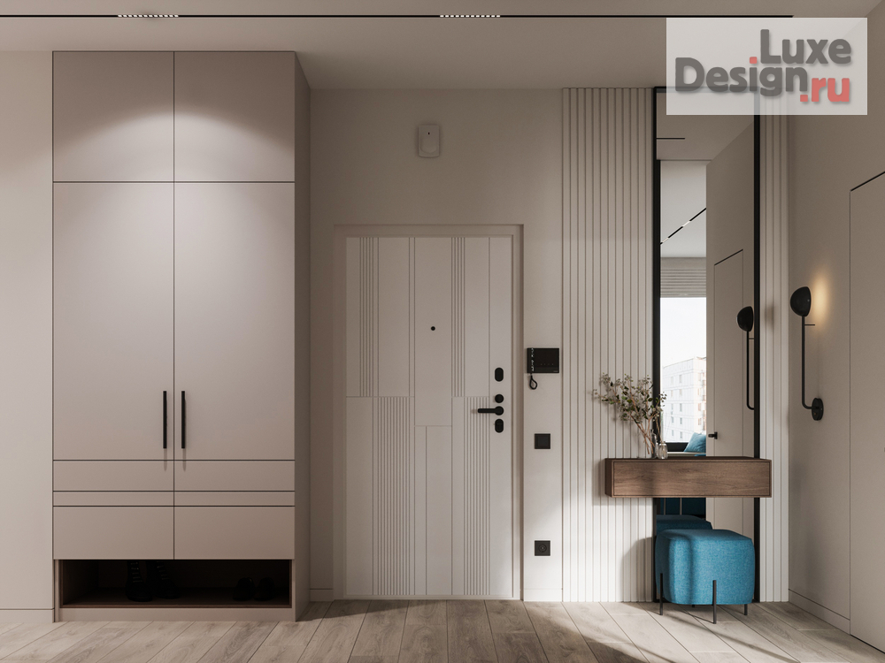 Дизайн интерьера двухкомнатной квартиры "ЖК Shome. Квартира для молодой семьи " (фото 29)