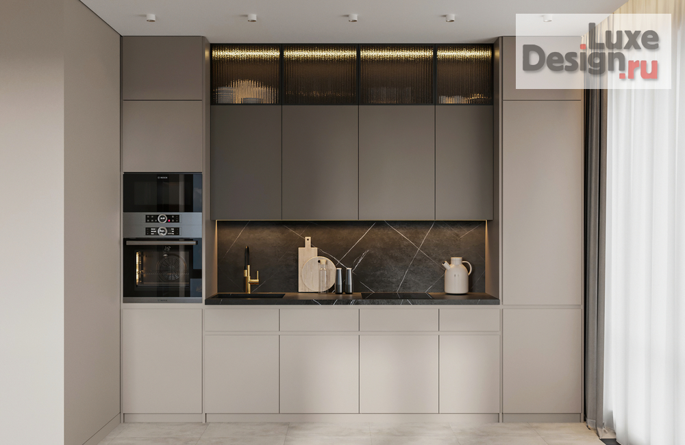 Дизайн интерьера трехкомнатной квартиры "Квартира 70 м2 в ЖК Wellton Towers" (фото 15)