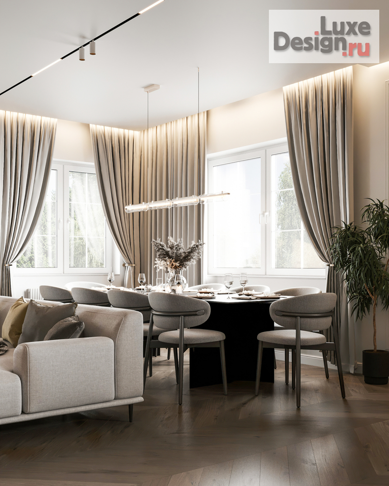 Дизайн интерьера частного дома "Дом 220 м2 в г. Коломна" (фото 4)