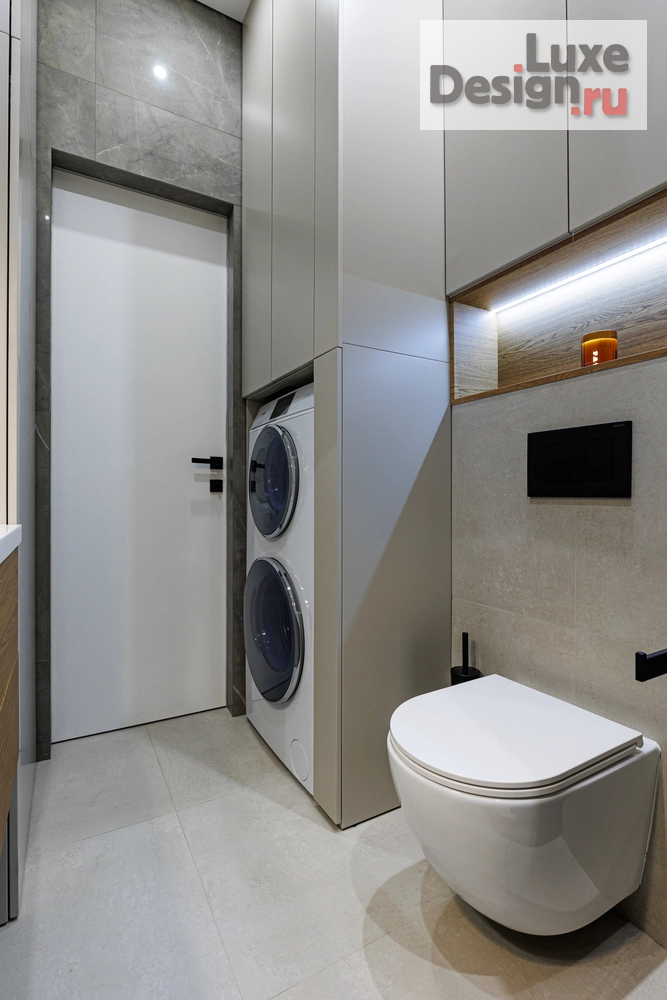 Дизайн интерьера трехкомнатной квартиры "Проект в ЖК Шом" (фото 70)