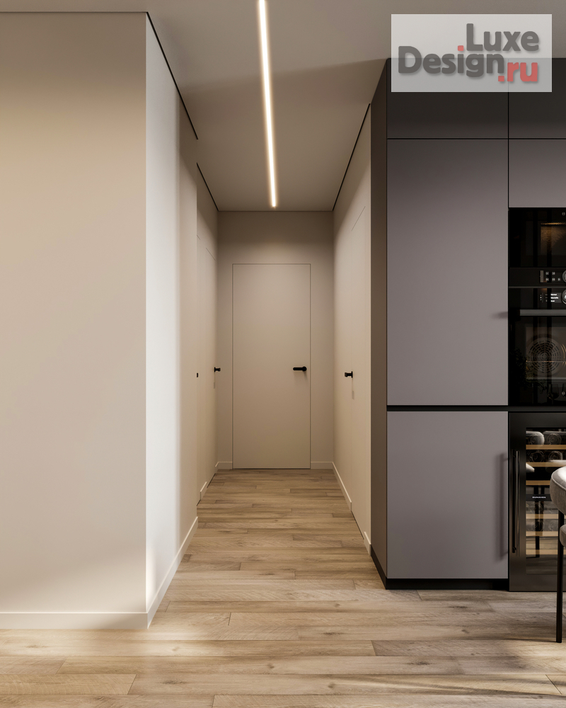 Дизайн интерьера трехкомнатной квартиры "Квартира 85 м2 в ЖК Аквилон Митино" (фото 14)