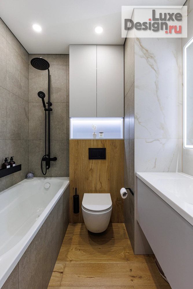 Дизайн интерьера трехкомнатной квартиры "Проект в ЖК Шом" (фото 68)