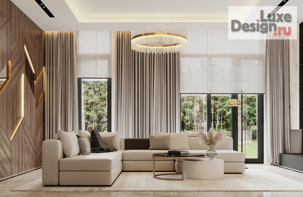 Дизайн интерьера таунхауса "Таунхаус 300 в КП Парк Фонте" (фото 2)