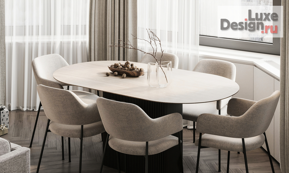 Дизайн интерьера четырехкомнатной квартиры "Квартира 150 м2 на ул. Новочеремушкинская" (фото 12)